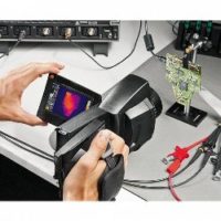 Лазерный тепловизор Testo 890-2 строительный с супер-телеобъективом и двумя дополнительными