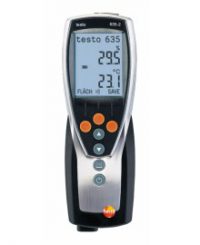 Многофункциональный гигрометр Testo 635-2 и бесконтактный влагомер для древесины