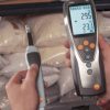 Многофункциональный гигрометр Testo 635-2 и бесконтактный влагомер для древесины