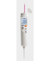 Термометр Testo 826-T4 инфракрасный с лазерным целеуказателем и проникающим пищевым зондом (оптика 6:1) (0563 8282)