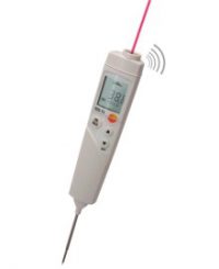 Термометр Testo 826-T4 инфракрасный с лазерным целеуказателем и проникающим пищевым зондом (оптика 6:1) (0563 8282)