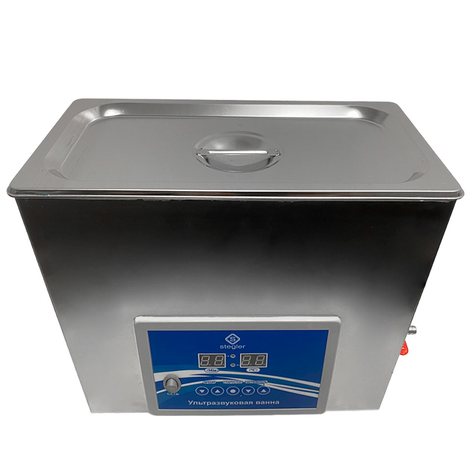 Ультразвуковая ванна (мойка) Stegler 6DT (6 л, 20-80°C, 180W)