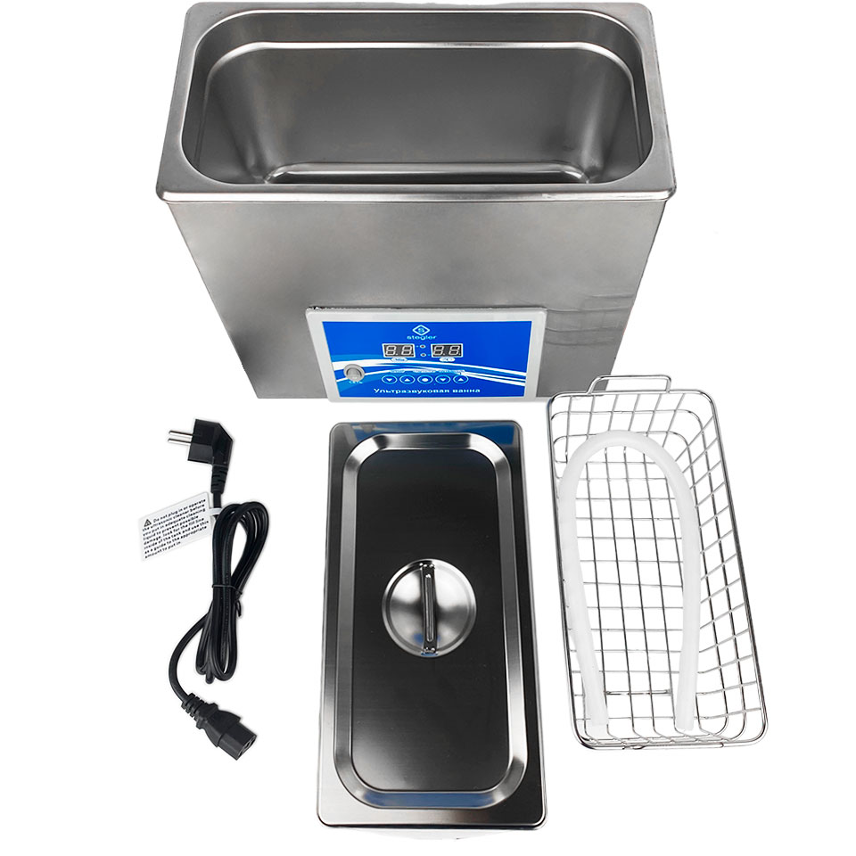 Ультразвуковая ванна (мойка) Stegler 6DT (6 л, 20-80°C, 180W)