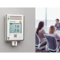testo 160 IAQ – WiFi-логгер с дисплеем и встроенными сенсорами температуры, влажности, CO2 и атмосферного давления (0572 2014)