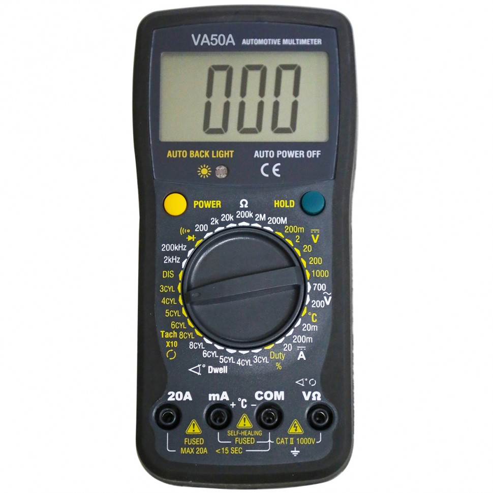 VA50A Мультиметр автомобильный