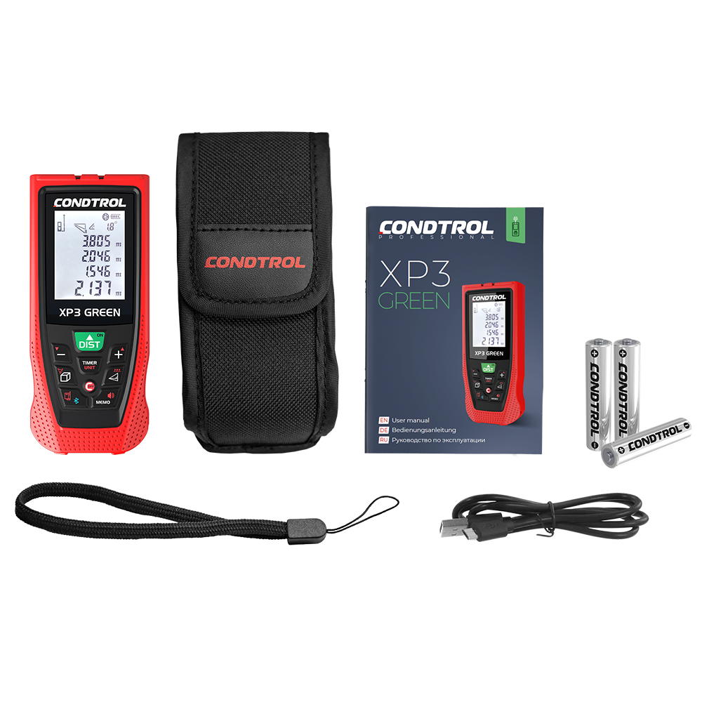 Лазерный дальномер Condtrol CONDTROL XP3 Green, 120 м