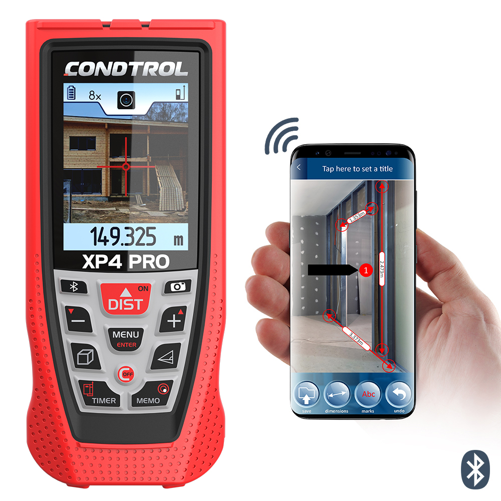 Лазерный дальномер Condtrol CONDTROL XP4 PRO, 150 м