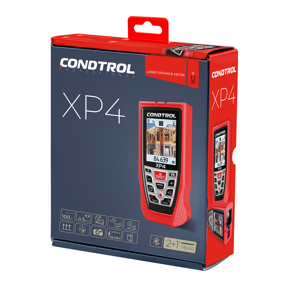 Лазерный дальномер Condtrol CONDTROL XP4, 100 м