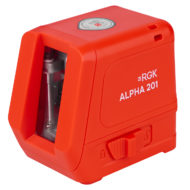 Лазерный нивелир RGK ALPHA 201 с красным лучом
