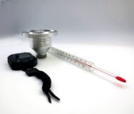 Вискозиметр проточный чашечный ВЗ-246 (исполнение 1) полный комплект с секундомером и термометром с поверкой